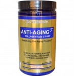 อาหารเสริม คอลลาเจน collagen ราคาส่ง ยี่ห้อ Dr. Venessa's, Anti-Aging 3, Collagen Type I, II & III, Tropical, 21.7 oz (615 g)